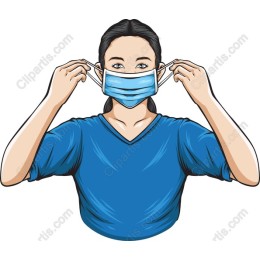 Woman Wearing Mask