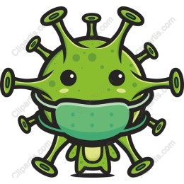 Cute Virus Character