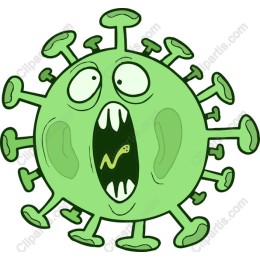 Quirky Cartoon Virus