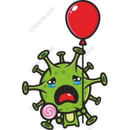 Sad Virus Character