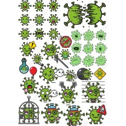 Quirky Virus Set