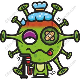 Sickly Virus Character