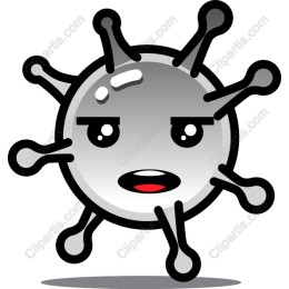 Cute Virus Character