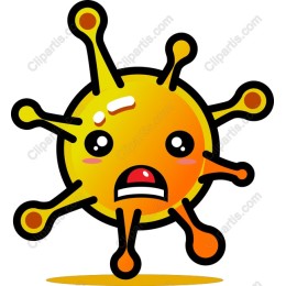 Playful Cartoon Virus