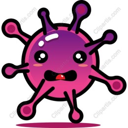 Cute Cartoon Virus