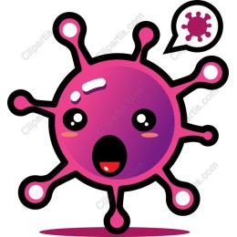 Cute Virus Character