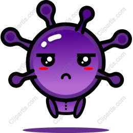 Sad Virus Character