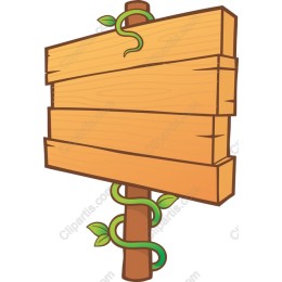 Rustic Wooden Signpost with Green Vines