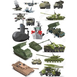 Military s: Comprehensive Clipart Bundle
