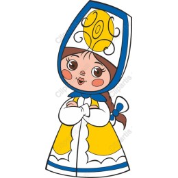 Charming Folk Art Character