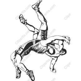 Dynamic Wrestling Action