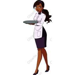 Elegant Waitress