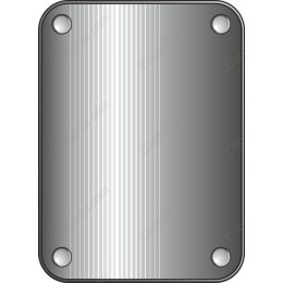Premium Metallic Plate