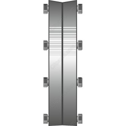 Sleek Metallic Plate