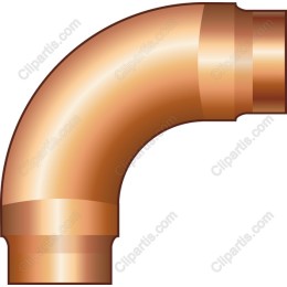 Copper Pipe Elbow