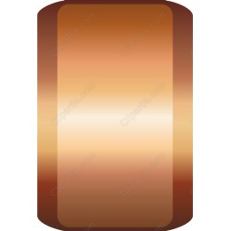 Elegant Gradient Bronze Frame