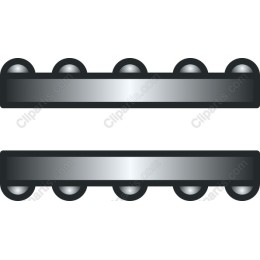 Sleek Metallic Seamless Banner