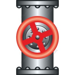 Industrial Red Valve