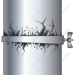 Industrial Crack and Clamp