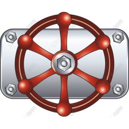 Vintage Valve Wheel