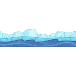 Crystal Shores - Icy Landscape