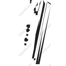 Abstract Black and White