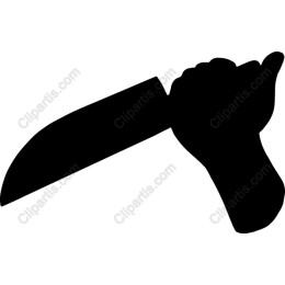 Hand-Gripping Knife