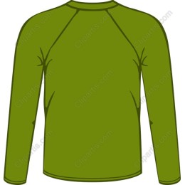Long-Sleeved Green Shirt