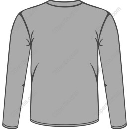 Long-Sleeved Gray Shirt