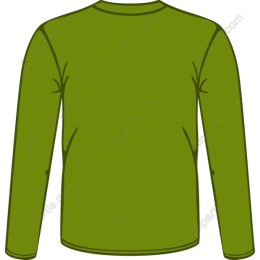 Olive Green Long-Sleeved T-Shirt