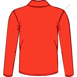 Vibrant Red Long Sleeve Shirt
