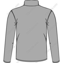 Stylish Gray Long-Sleeve Top