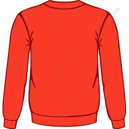 Vibrant Red Sweatshirt