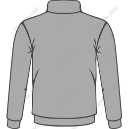 Minimalist Gray Pullover Jacket