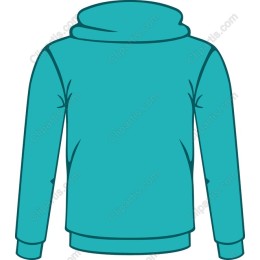 Turquoise Hoodie