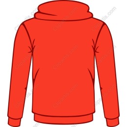 Vibrant Red Hoodie