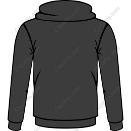 Modern Black Hoodie
