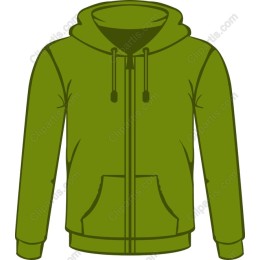 Premium Green Zip-Up Hoodie