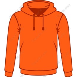 Orange Hoodie