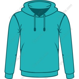 Teal Hoodie