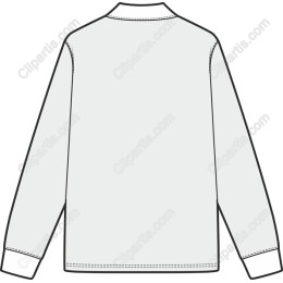Long Sleeve Shirt Back View