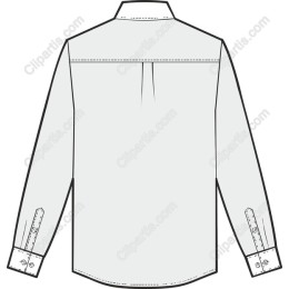 Formal Shirt Back View