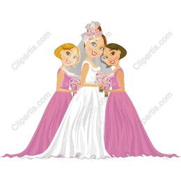 Wedding Bliss: Bride and Bridesmaids