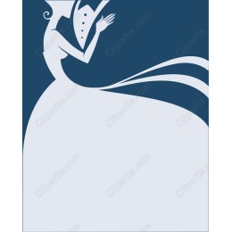 Elegant Bride and Groom