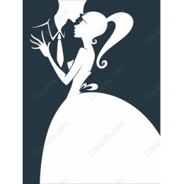 Elegant Wedding Couple