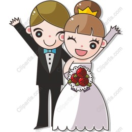 Whimsical Wedding Couple