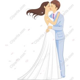 Romantic Couple Embrace