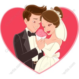 Charming Wedding Couple