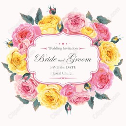 Floral Wedding Invitation