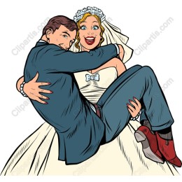 Charming Vintage Wedding of Bride and Groom
